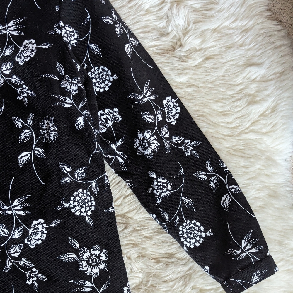 Euc Pendleton Floral Button Down Cotton Shirt Sha… - image 5